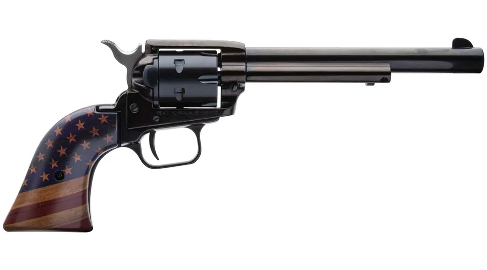22LR BL/US FLAG GRIP 6.5" FS #