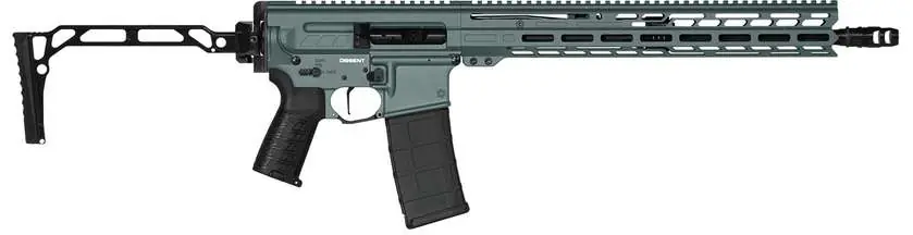 CMMG DISSENT MK4 300BLK 16.1 FOLDING STK GRN