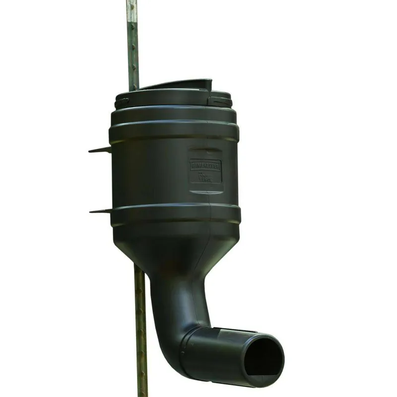 80LB T-POST GRAVITY FEEDER MOSSY OAK GAMEKEEPER