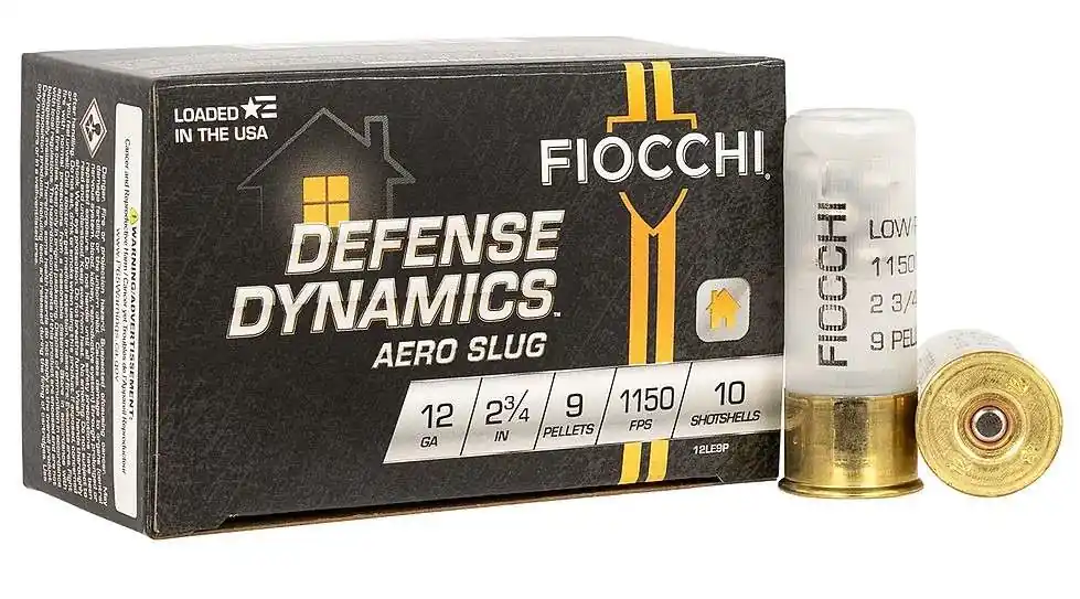 FIO 12LE9P LOW RECOIL BUCK NKL 12GA 1BK 10 Round Box