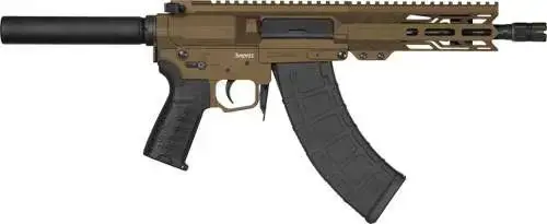 CMMG PISTOL BANSHEE MK47 7.62X 39MM 8" 30RD RIPBRACE BRONZE