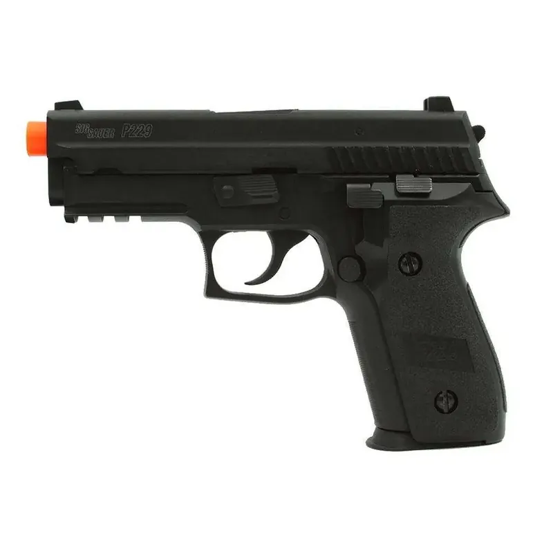 AIRSOFT, PROFORCE, P229, 6MM, GREEN GAS POWER SOURCE, BLK