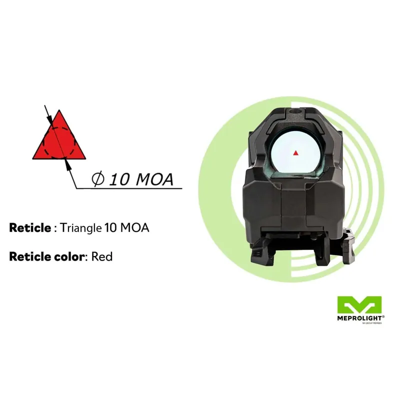 Mepro | M22 | Triangle | Red