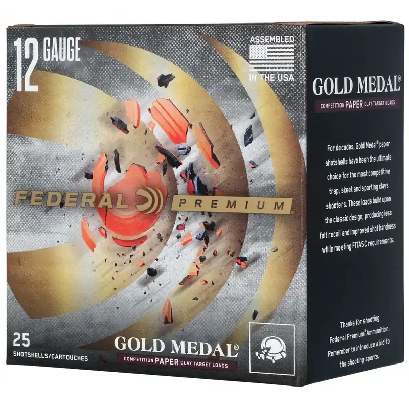 FED GMT12178 PAPER 12 1OZ 25 Round Box