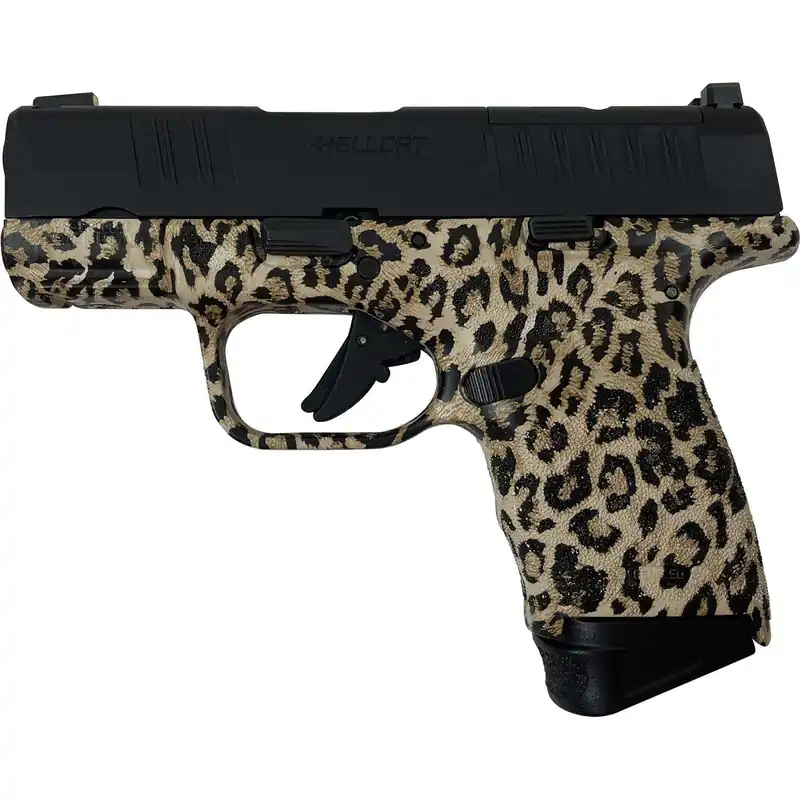 HELLCAT 3" MICRO COMPACT OSP 9MM 2 MAGS OPTICS READY-Leopard Print