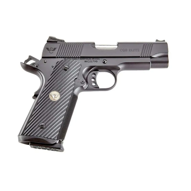 CQB Elite Professional 4in 45ACP Black Armor Ruff (2) 8rd Mag