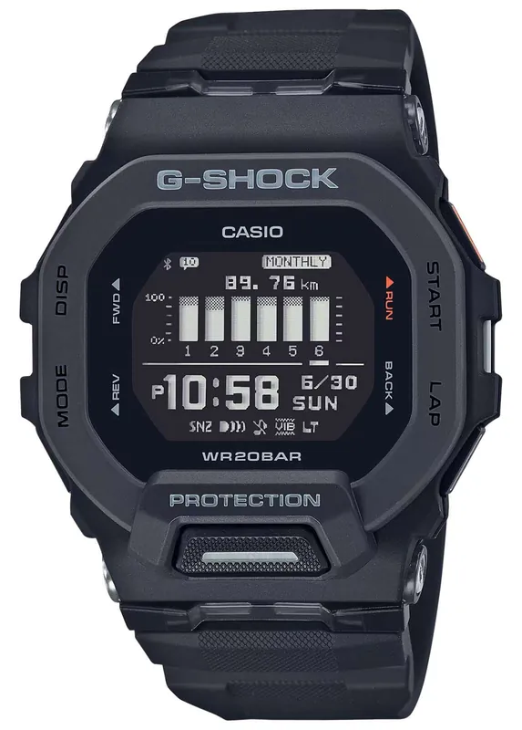 GSHOCK GBD2001 TACTICAL MOVE STEP TRACKER BLK