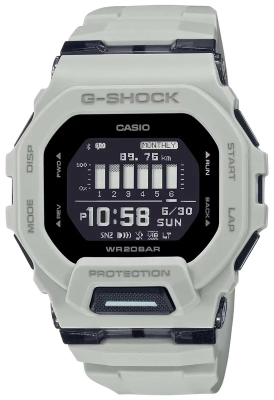 GSHOCK GBD200UU9 TACTICAL MOVE STEP TRACKER WHT