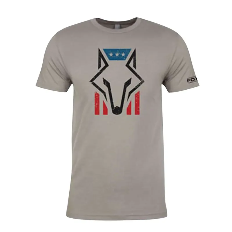FOXPRO FHFGXL SHIRT FOXHEAD FLAG GRAY XL
