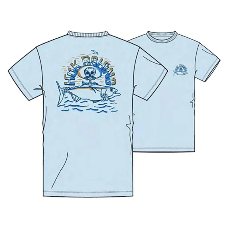 TUNA SKULL TEE CRYSTAL BLUE S