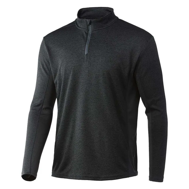 COLDFRONT 1/4 ZIP VOLC ASH HTHR XL