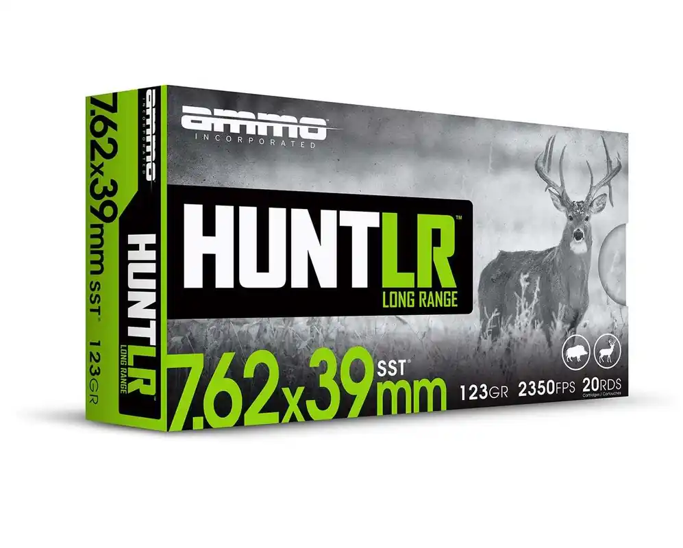 AMMO INC HUNTLR AMO 7.62X39MM 123GR SST 20RD