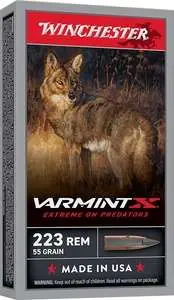 WINCHESTER VARMINT X 22-250 REM 55GR XP 20RD