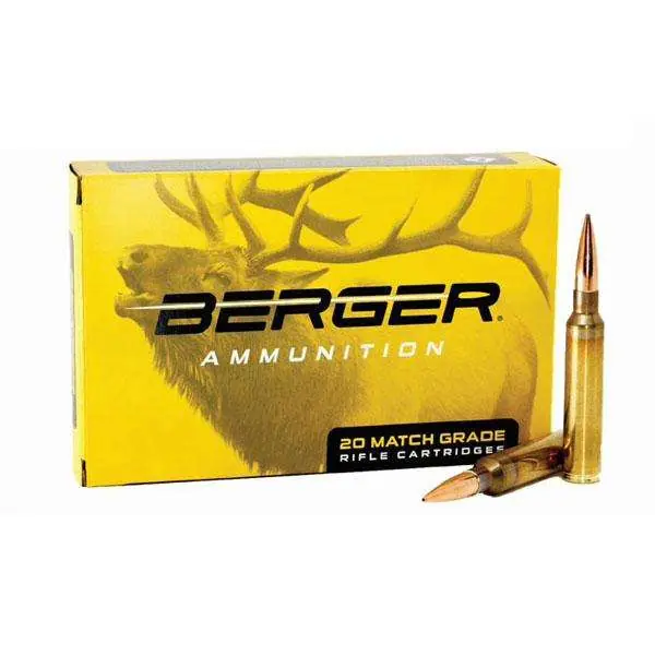 Berger 6.5mm Creedmoor 140gr Elite Hunter Rifle 20 Rds Ammunition