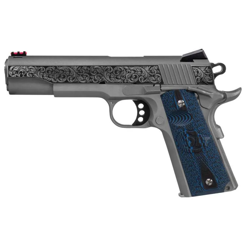 Competition Pistol .45 ACP 5in Brl SS Filigree Frame and Barrel