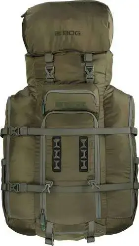 BOG HELIX 6000 BIVY BAG 420D 6000 CU IN ROLL TOP MOSS
