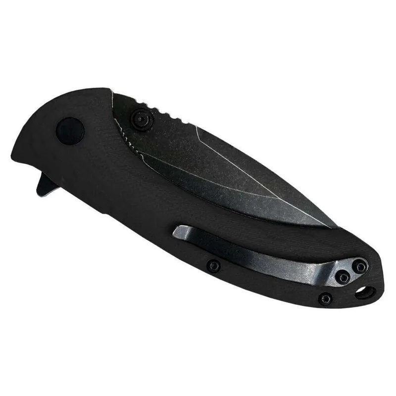 ABKT Knife Elite Protector II Tech Folder - Black 3.5in Blade