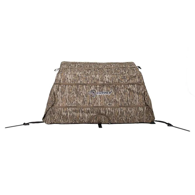 Cupped Dog Blind Mossy Oak Bottomland