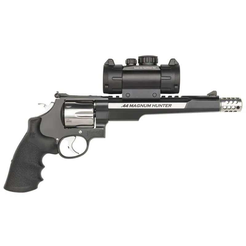 M629 44MAG/44SW 7.5" 2-TONE PERF CNTR W/COMP & RED DOT DEMO