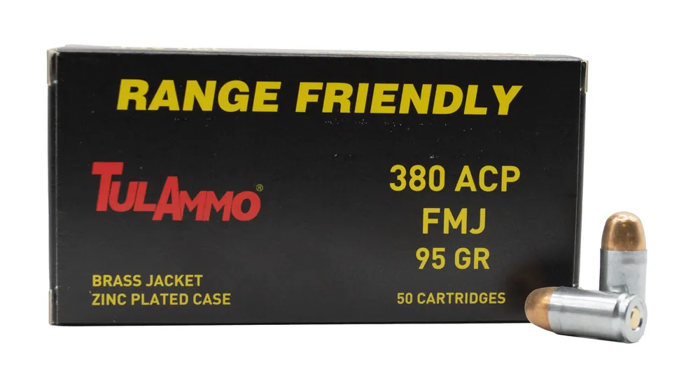 GO TULAMMO 380ACP 95GR STEEL CASE FMJ 50/20