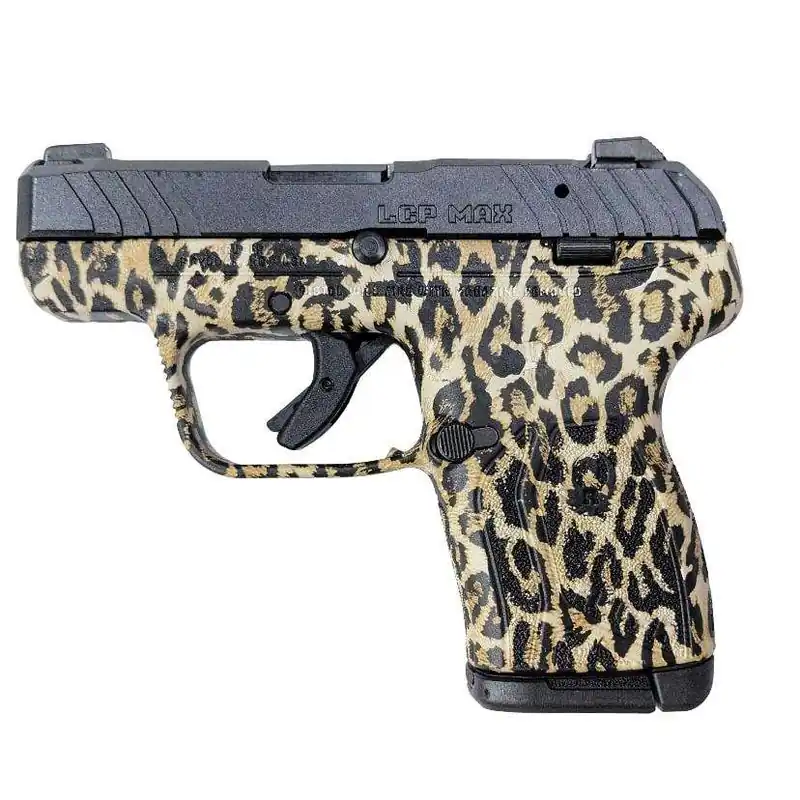 Ruger LCP 380 Max Handgun .380 Auto 10rd Magazine 2.75 BBL BLUE Leopard