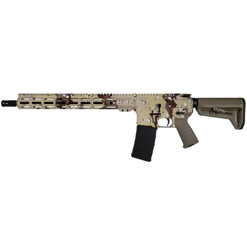 Shark Coast Tactical AR with Magpul Furniture 16'' Barrel 5.56x45mm NATO Chocolate Chip