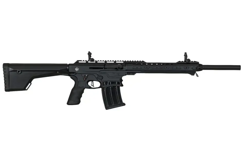 SDS MAC F12 BLK 12GA S/A 18.5" SHOTGUN 5+1
