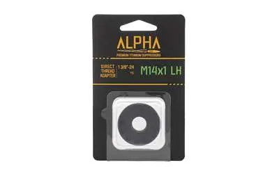 Anechoic DTAM14X1LH Direct Thread Adapter M14x1LH Titanium