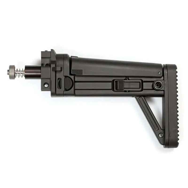 B&T Firearms 361639 MBT Folding Stock Black Polymer Fits APC 9/40/45 Includes Hydraulic Buffer