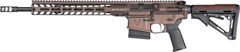 Stag Arms Stag 10 Pursuit Left Handed Rifle .308 Win 10rd Magazine 16" Threaded Barrel Midnight Bronze with 13.5" Handguard