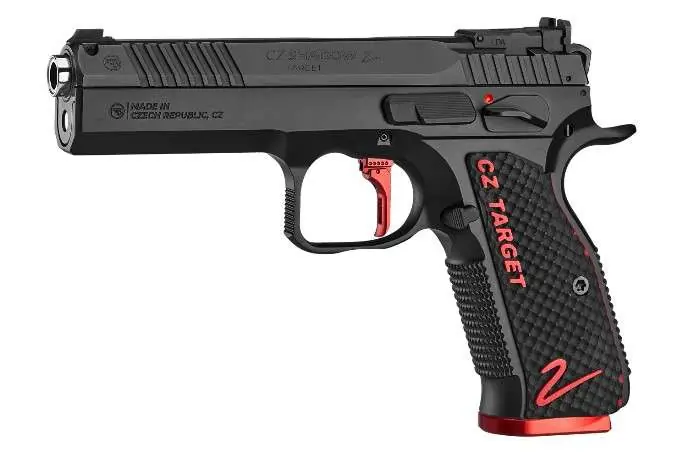 CZ SHADOW 2 TARGET 9MM LPA 5" 17-SHOT BLACK NITRIDE