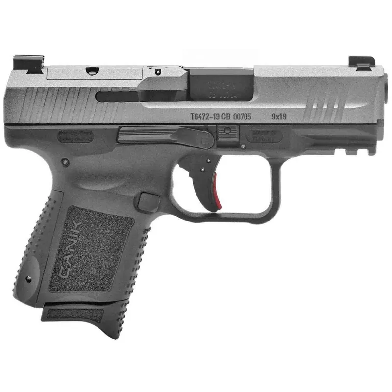 Canik TP9 ELITE SC 9mm Luger (9x19 Parabellum) 12RD 3.5inBBL w/finger Ext DOT SIGHT TUNGSTEN BLEM
