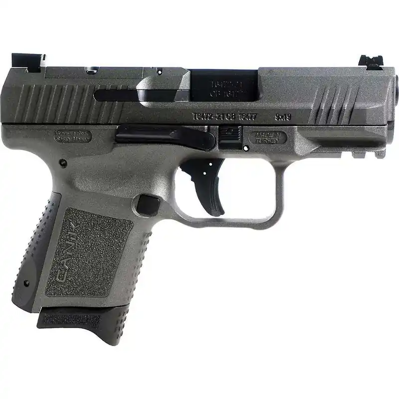Canik TP9 ELITE SC 9MM 12RD 3.5inBBL GRN FIBER OPTIC ALL TUNGSTEN BLEM