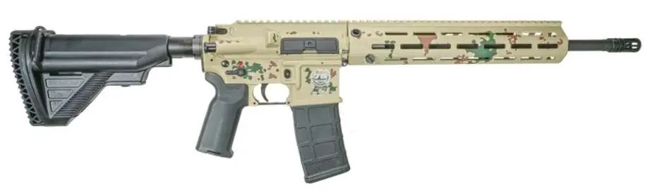 HK MR762 75TH ANNIVERSARY RIFL 16.5" 4-20RD MAGS TROPENTARN