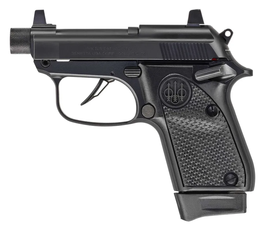 Beretta Tomcat 30X Black w/TB+Poly Grips, .32 ACP (.32 Auto, 7.65 Browning)