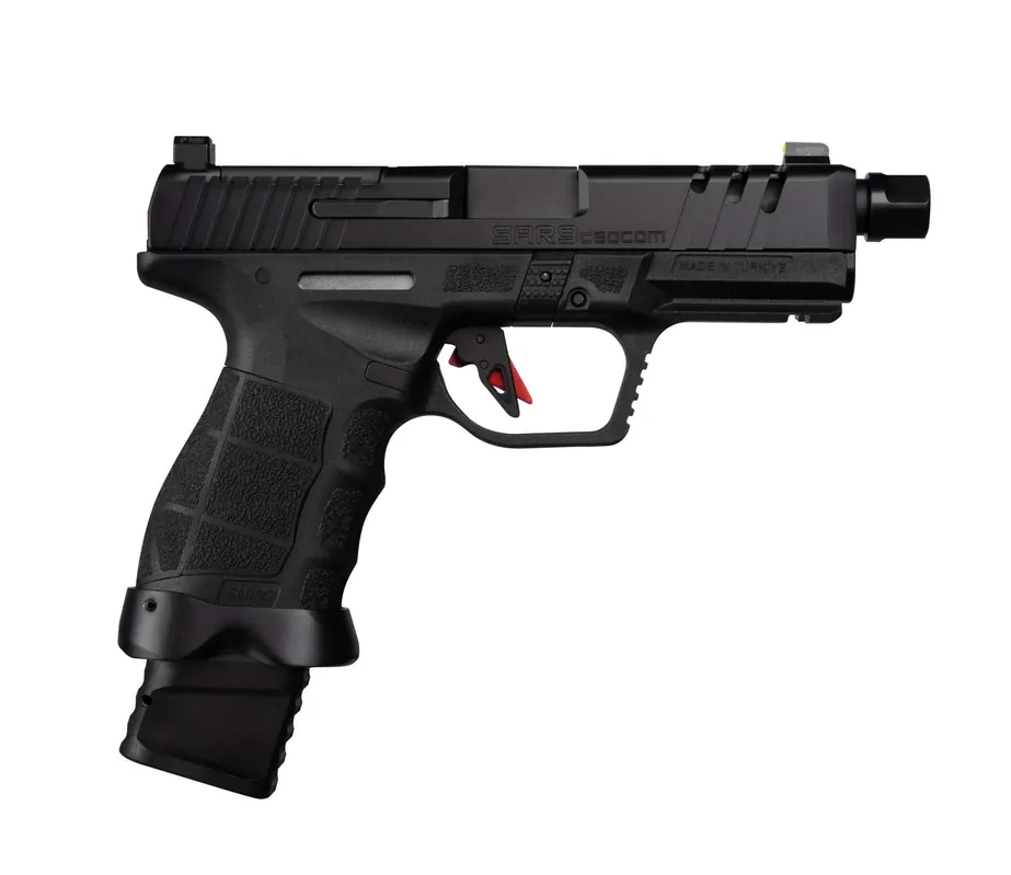SAR USA SAR9 SOCOM COMPACT 9MM 4.5" BARREL 15/21-ROUNDS OPTICS READY