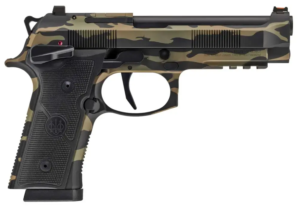 BER 92XI AMERICAN COMBAT 9MM 4.7 18RD TIGER CAMO