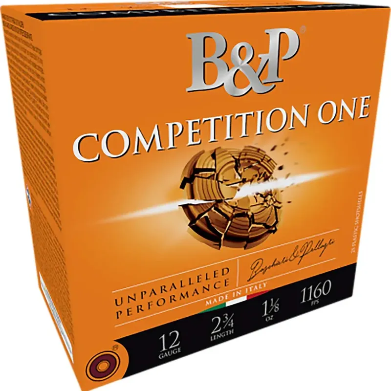 B&p Ammunition 12B32CP7 Competition One 12Gauge 2.75" 1 1/8oz 7.5Shot 25 Per Box/10 Case