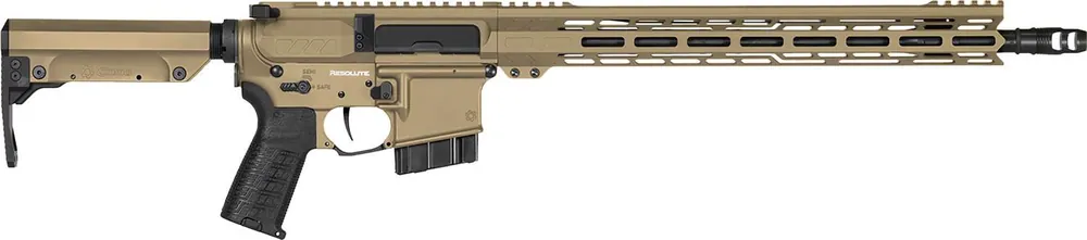CMMG 60AB40CCT Dissent BR4 *CA Compliant 6.5 Grendel 10+1 16.10" Coyote Tan Cerakote Aluminum Receiver, Magpul SGA Stock, Zeroed Drop-In Single Stage Trigger