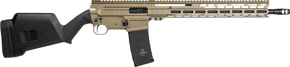 CMMG 94AC80FCT Dissent BR4 *CA Compliant 9mm Luger 10+1 16.10" Coyote Tan Cerakote Aluminum Receiver, Magpul SGA Stock, Zeroed Drop-In Single Stage Trigger