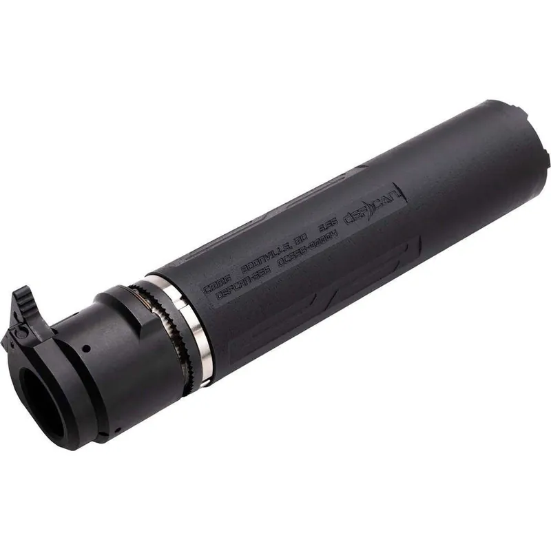 CMMG 57CA4AD DefCan 57 5.7x28mm/4.6x30mm, Black, 1/2"-28 tpi Zeroed 5.7x28mm Flash Hider
