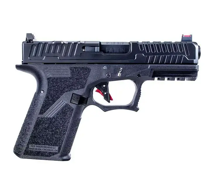 Faxon FX-19 Patriot Compact Pistol - Black | 9mm | 4" Barrel | 15rd | Optic-Ready