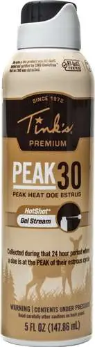 TINKS PEAK30 PREMIUM DEER LURE ESTRUS GEL STREAM 5OZ.