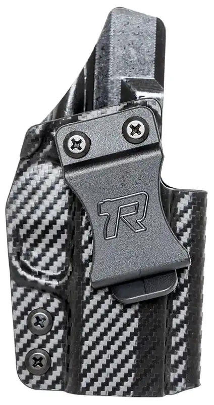 Rounded Gear SWNMPSHIELDCFRHVAR Kydex IWB Black Kydex Fits S&W M&P 9/40 Belt Clip Right Hand