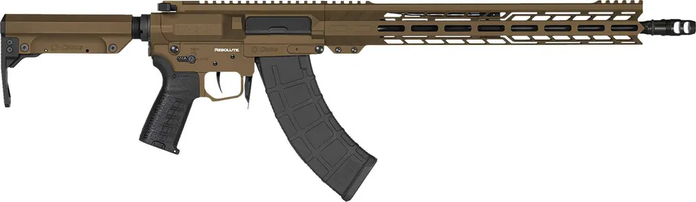 CMMG 76AB60AMB Banshee MK47 7.62x39mm 30+1 12.50" Black Nitride Medium Taper Threaded Barrel, EML 11" M-LOK Handguards, Midnight Bronze Cerakote Aluminum Picatinny Rail Receiver, CMMG Zeroed Grips