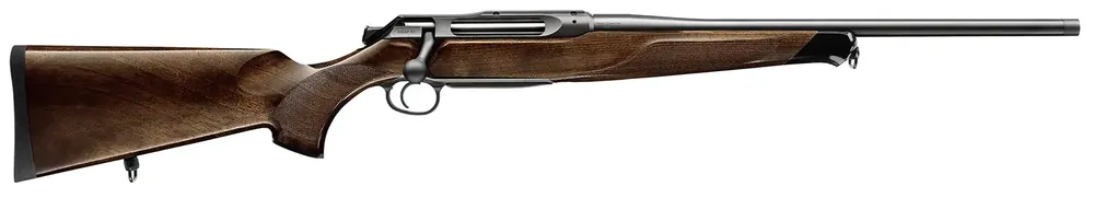 Sauer 80117096 505 Lux Full Size 30-06 Springfield 5+1 22" Matte Blued Threaded Barrel, Matte Blued Saddle Mount Steel Receiver, Grade 2 Wood Fixed Stock