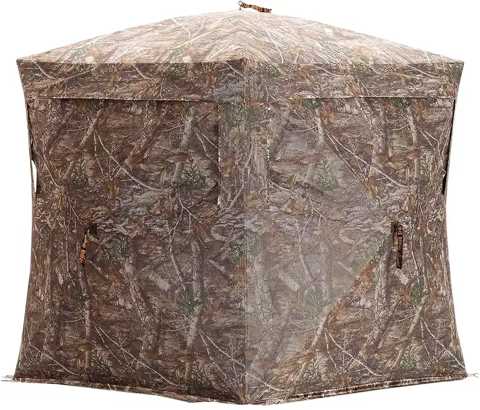 Rhino Blinds RBO170 Rhino 180 5 Hub Real Tree Edge 150 Denier/Mesh