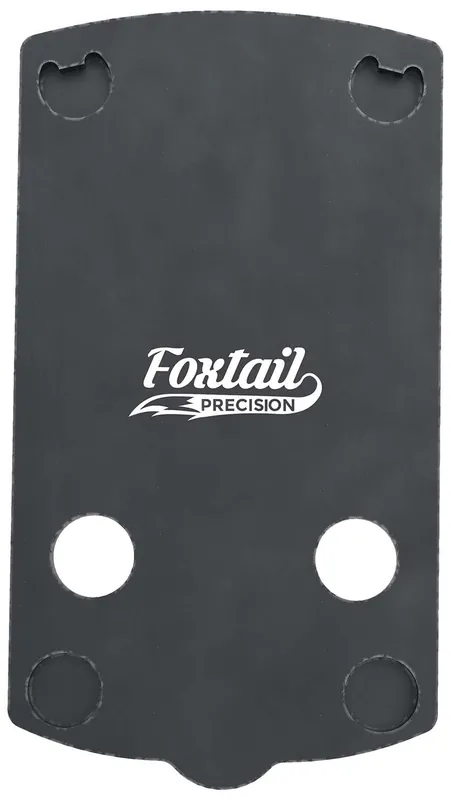 Foxtail Precision 100005 Red Dot Adapter Plate for Optics-Ready Pistol Black Anodized Glock 43X/48 MOS Springfield Armory OSP