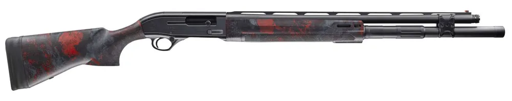 Beretta USA J32CP14F1 A300 Ultima Competition 12 Gauge Semi-Auto 3" 10+1 24" Black Over/Under Vent Rib Barrel, Black Aluminum Receiver, Kick-Off Realtree Lava Fire Camo Synthetic Stock, Right Hand