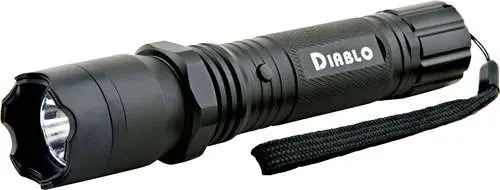 GUARD DOG DIABLO STUN GUN W/ 3 TAC LIGHT 4.5 MILLION VOLTS BL